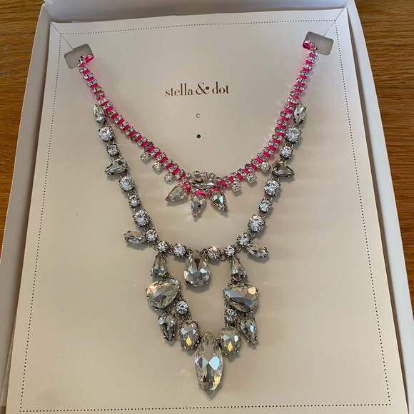 Stella&Dot Neon Dream Statement Necklace - Picture 3 of 5